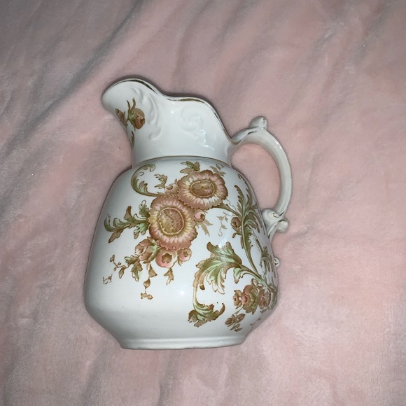 Vintage Other - Vintage 50s Maddock Lamberton Works Floral royal porcelain Pitcher